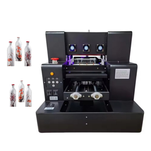 MultiFunctional Automatic New UV Inkjet Flatbed <b>Printer</b> for <b>A3</b> A4 Portable Supports Varnish Bottle Printing - Product Image 5