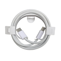 Câble de charge tressé 60W Type C vers Type C pour iPhone 15, câble de charge rapide 60W pour iPhone 15 Pro Max, câble USB C