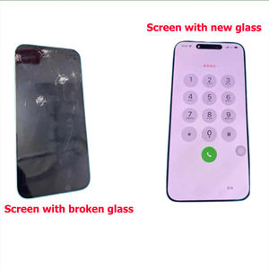 Novecel กระจกหน้าจอด้านหน้าด้านนอกพร้อมกาว OCA สำหรับ Apple <span class=keywords><strong>iPhone</strong></span> XS XR <span class=keywords><strong>11</strong></span> 12 13 14 15Pro Max 16 PRO MAX ซ่อมแผงสัมผัส - Product Image 2