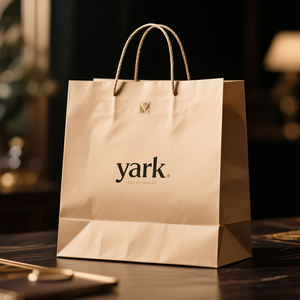 Factory Custom <b>Printed</b> Cosmetic Skincare Luxury Reusable Lamination White Kraft Paper Gift Bag Shopping Paper Bag - Product Image 4