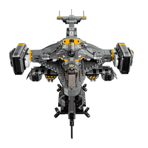 ZHEGAO Serie de <span class=keywords><strong>Ciencia</strong></span> Ficción, Avión de Combate Escorpión, Bloques de Construcción, Juguetes con Alas Giratorias, Helicópteros y Jets, Ladrillos de Juguete - Product Image 2