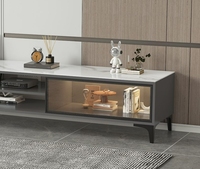Panneau Rock meuble TV salon ménage crème suspendu meuble TV type de sol table basse combinaison rectangle
