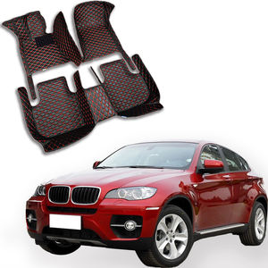Accesorios de <span class=keywords><strong>Interior</strong></span> Alfombrillas para Coche <span class=keywords><strong>BMW</strong></span> <span class=keywords><strong>X6</strong></span> E71 2008 <span class=keywords><strong>2009</strong></span> 2010 2012 2013 2014 Cubiertas de Alfombra Automotriz y Almohadillas para Pies Personalizadas - Product Image 1
