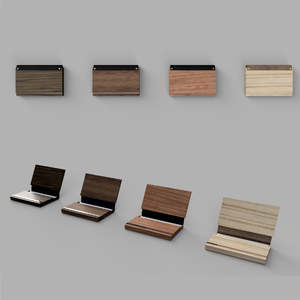 Nippon เคสใส่บัตรทำจากไม้ธรรมชาติล้ำค่า - Product Image 2