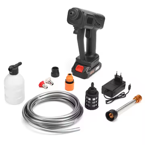 Hidrolavadora de Alta Presión con Batería de Larga Duración, Pistola de Agua Eléctrica Inalámbrica Portátil de 21V para Limpieza de Autos, Venta al Por Mayor - Product Image 1