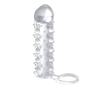Adult Sexspielzeug Männer Sexspielzeug Sex Produkt Kristall Kondome Penis Extensions Penis Ärmel verlängern Ärmel für Männer - Product Image 1