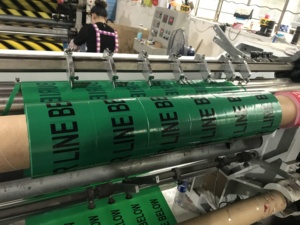 Ruban de signalisation routière de haute qualité, largeur 3 pouces, en plastique avec impression - Product Image 5