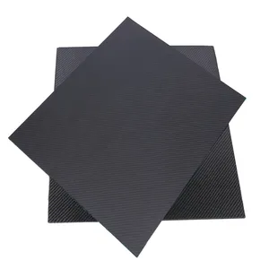 Feuille de <span class=keywords><strong>fibre</strong></span> de carbone 3K sergé hyperplanaire de nouvelle génération avec stratifiés sans vide pour châssis de drone - Product Image 5