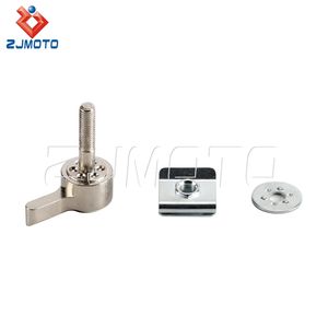 Pour Harley Touring Dyna <span class=keywords><strong>CVO</strong></span> Ultra Classic <span class=keywords><strong>Deluxe</strong></span> break 2001-2021 4-pack sac de selle de moto levier boulons de verrouillage écrous ensemble de Clips - Product Image 4