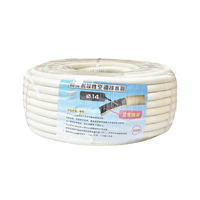 Tuyau de drainage flexible à double couche en PVC manuel de haute qualité pour climatiseurs 50 mètres par rouleau utilisation commerciale facile