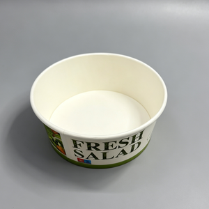 Bol en papier enduit de PE de qualité alimentaire, double face enduite de PE, résistant à l'huile, poids personnalisé, OEM ODM pour la vente en gros aux usines de restauration rapide à emporter - Product Image 4