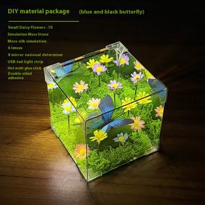 Modern Wizard <span class=keywords><strong>Oz</strong></span> LED Night Cube DIY Paquete <span class=keywords><strong>de</strong></span> vidrio para niñas Perfecto regalo <span class=keywords><strong>de</strong></span> San Valentín para mejores amigas Novias Decoración <span class=keywords><strong>de</strong></span> dormitorio - Product Image 4