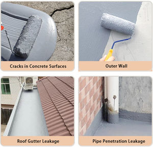 Scellant de réparation rapide pour les fissures dans le béton et l'étanchéité des pénétrations de tuyaux - Product Image 6