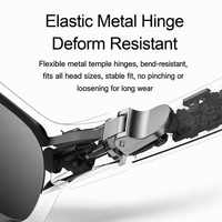 Lunettes Intelligentes W660 de Haute Qualité avec Enregistrement, Double Microphone ENC, Réduction du Bruit et Anti-Interférence