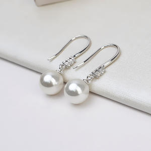 โซ่เงินแท้ S925 รูปทรงโอ สำหรับทำต่างหูมุก DIY ฐานเปล่า ชิ้นส่วนเครื่องประดับ DIY กึ่งสำเร็จรูป - Product Image 2