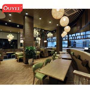 Restaurante de lujo personalizado, cafetería antigua, diseño de decoración, silla de café, mesa de café y silla, equipo de cafetería - Product Image 5