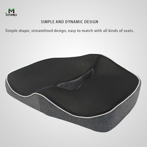 JYM <strong>Best</strong> Selling Breathable Mesh Memory Foam <strong>Seat</strong> <strong>Cushion</strong> for Office Chair Car Ergonomic Sciatica Tailbone Pain <strong>Relief</strong> Pad RTS - Product Image 1