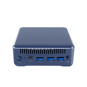 HSI-100 미니 컴퓨터 PC 인텔 알더 레이크 N95 N100 프로세서 WiFi6 BT5 트리플 HD 이더넷 LAN 비즈니스 미니 데스크탑 PC 게이밍 - Product Image 2