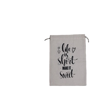 Sacs à cordon réutilisables en coton écologique et durables, résistants à l'eau, design personnalisable – Portable, symbole audacieux pour l'innombrable - Product Image 1