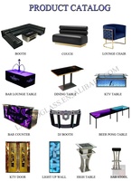 Fancy Infinity Special Strip Club Furniture Night Club Lounge Bar Muebles para Lounge Bar