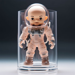 Figura de Astronauta Personalizada de PVC, Figura Coleccionable con Temática de Ciencia Ficción - Product Image 1