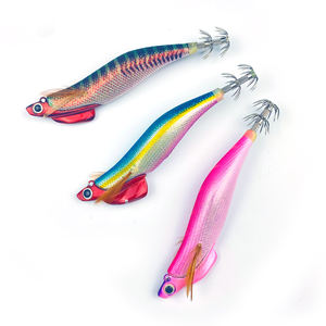 <span class=keywords><strong>Yo</strong></span>-<span class=keywords><strong>zuri</strong></span>-anzuelo de <span class=keywords><strong>calamar</strong></span> de molde, señuelo de camarón de madera para pesca, plantilla de <span class=keywords><strong>calamar</strong></span> - Product Image 5