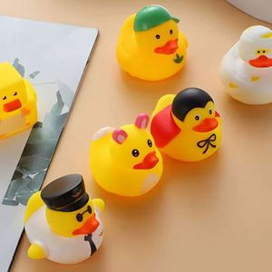Floating <b>Bath</b> Toy Nurse Occupation Squeaker 2 Inch Yellow Ducky Bulk Assortment Rubber Duck - Product Image 3