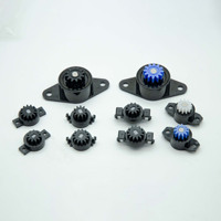 GQK GW2573108 Accessoires de quincaillerie pour meubles Amortisseur rotatif Bidirectionnel Unidirectionnel en plastique Résistant à l'usure Fonctionnel