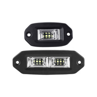 Barre lumineuse de travail 6500K étanche pour moteur de voiture de ramassage tout-terrain 20W Mount LED Pods Flood Work Bar