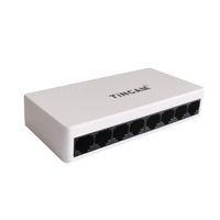 Commutateur Ethernet 8 ports 10/100 Mbps TINCAM, prix fabricant OEM, pour la maison, le bureau et l'ordinateur
