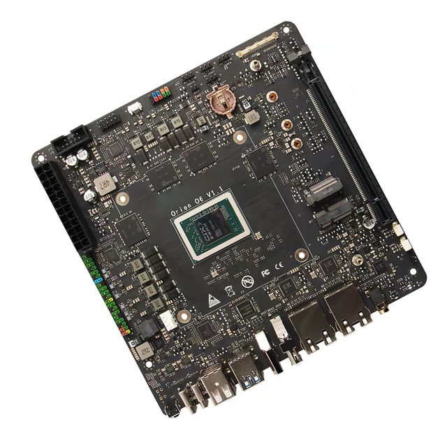 Original RadxaO6 ARM V9 32GB RAM Open-source Motherboard Mini ITX AI Computer Assembly Kit