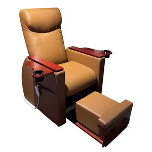 Nouveau fauteuil de pédicure en cuir PU de haute qualité sans tuyau, couleurs personnalisables pour salon de manucure, table de massage, salle de sport, hôtel - Product Image 2