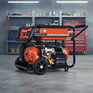 Générateur à essence haute puissance 5 kW de puissance nominale, 15 CV, 389 cm³, 4 temps, pour usage industriel et domestique - Product Image 1