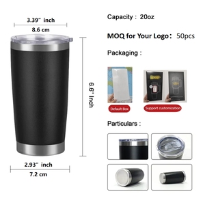 Biểu Tượng Tùy Chỉnh 20Oz 30Oz Đôi Tường Chân Không Cách Nhiệt Du Lịch Cà Phê Cốc Cốc Cốc Bằng Thép Không Gỉ Cốc Cốc Có Nắp Đậy Và Rơm - Product Image 2