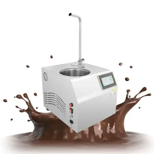 Hete Verkopende Desktop Chocolade Herfst Warme Chocolademelk Dispenser Chocolade Tempering Machine