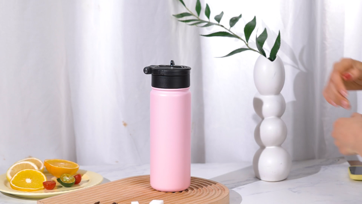 32oz 40oz Wide Mouth Double Walled Stainless Steel Sports Water Bottle ...