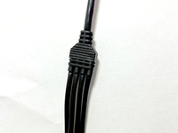 XXD RJ45 Montaje en panel Cable de extensión macho a hembra Cat5e Cable Ethernet de parche con bloqueo de tornillo Cables de comunicación de 1 a 4 puertos