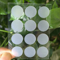 Hysent 12 Patchs Hydrocolloïdes Transparents Bio au Théier pour l'Acné et les Boutons, Qualité Supérieure, Végétaliens, Tous Types de Peau, Logo Personnalisé