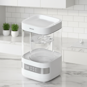 Humidificateur à brume chaude sécurisé 3500ML avec protection en verre, modèle 2026 - Product Image 1