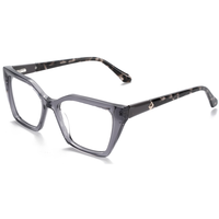Elan Optical YB8512 Monture de lunettes rectangulaire de haute qualité pour femmes, monture intégrale en acétate avec métal, livraison rapide