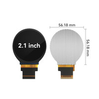 Module LCD TFT rond de 2,1 pouces, résolution 480x480, 3SPI 18RGB ST7701S CST826 Touch Ic 300Cd M2