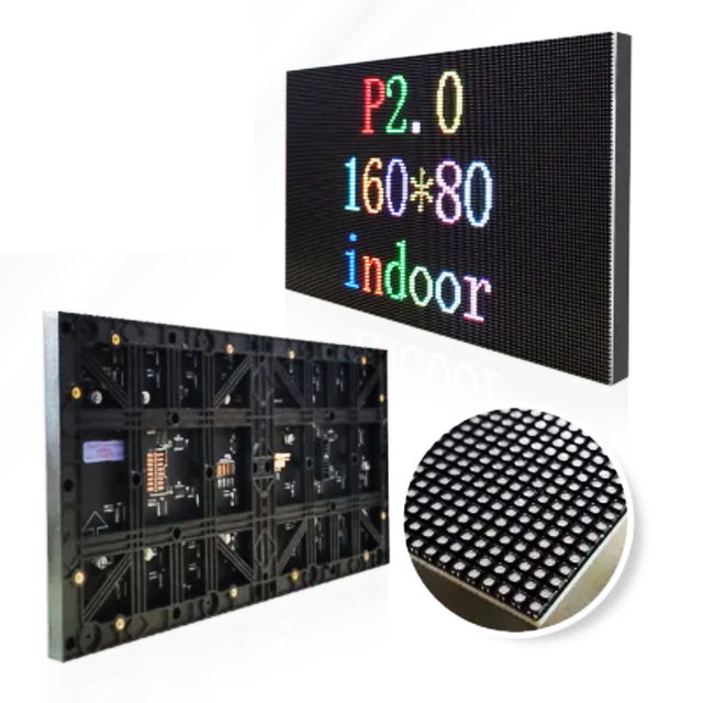 Factory Manufacturer P2 Indoor Led Display Screen Full Color Led Module Hd Color Led Display Screens Led Display Panel