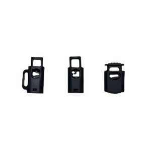 Gancho de plástico para cordones de zapatos, de un solo orificio, hebilla elástica ajustable, duradero para zapatos - Product Image 5