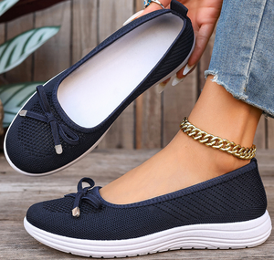 <span class=keywords><strong>Ballerine</strong></span> da <span class=keywords><strong>Donna</strong></span> con Suola Morbida Traspiranti, <span class=keywords><strong>Scarpe</strong></span> Comode Leggere Antiscivolo con Assorbimento degli Urti, Supporto OEM per Pendolarismo Quotidiano e Camminata in Casa - Product Image 5