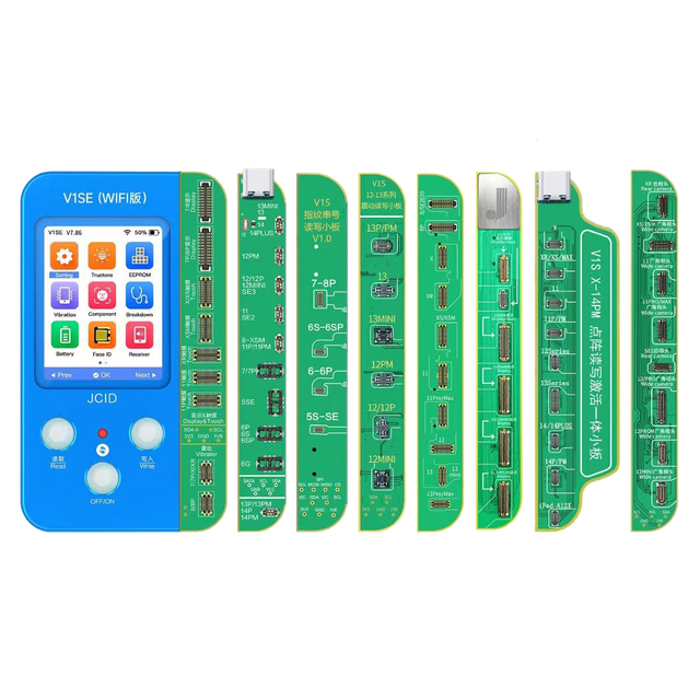 2024 JC V1SE for True Tone Brightness Fingerprint Battery Read Write Light Senor Face ID Repair Tool for 7 8-15pm Programmer