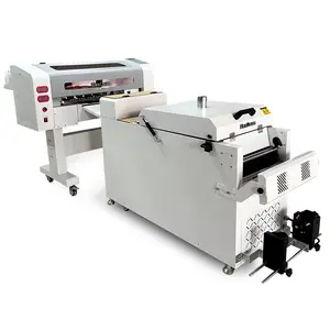 Best selling DTF 2 XP600 A3 Cloth PET Film White Ink Printing Machine DTF T Shirt Garment Digital Printer for T shirt label