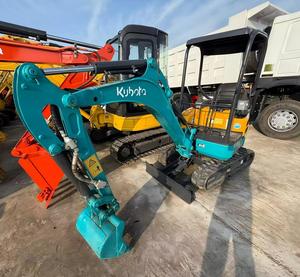 Mini-excavatrice hydraulique Kubota U15 haute performance, 1,5 tonne, sur chenilles en caoutchouc, pour travaux de terrassement agricole - Product Image 1