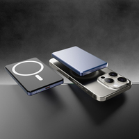 Support OEM Tendance : Powerbanks ultra-minces 5000mAh 10000mAh, magnétiques sans fil 20W, à forte attraction magnétique