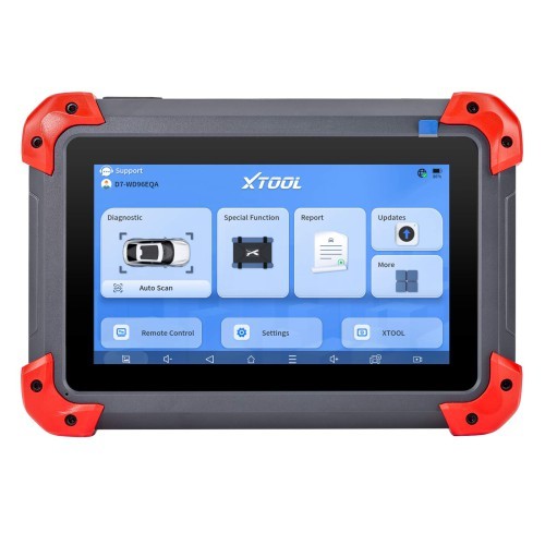 XTOOL D7 OBD2 Bi-Directional Diagnostic Scan Tool with OE-Level Full Diagnosis, 36+ Services, IMMO/Key Programming, ABS Bleeding