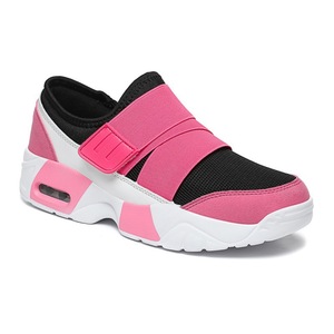 Chaussures légères à embout d'acier pour femmes, tendance mode été automne hiver printemps, baskets de sécurité avec semelle en caoutchouc et tige en PU - Product Image 5